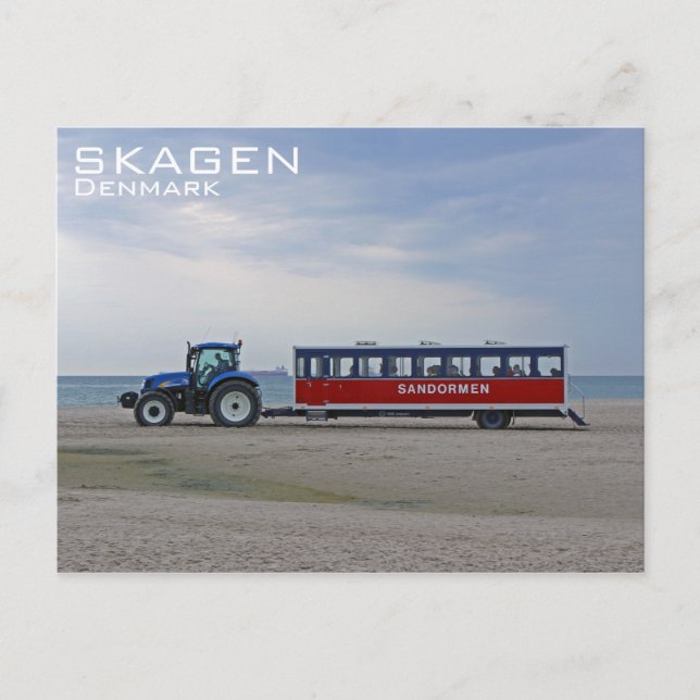 Carte postale de Skagen/Grenen Danemark ! (Devant)