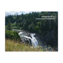 Carte postale de Snoqualmie Falls