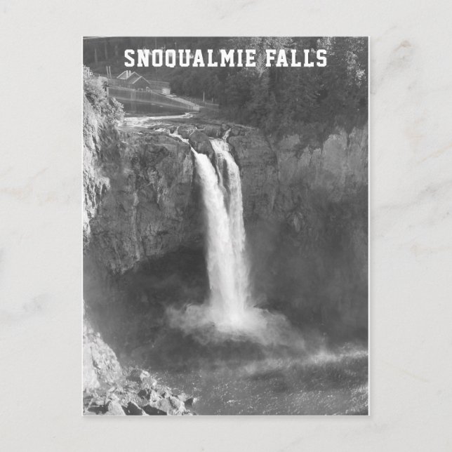 Carte postale de Snoqualmie Falls (Devant)
