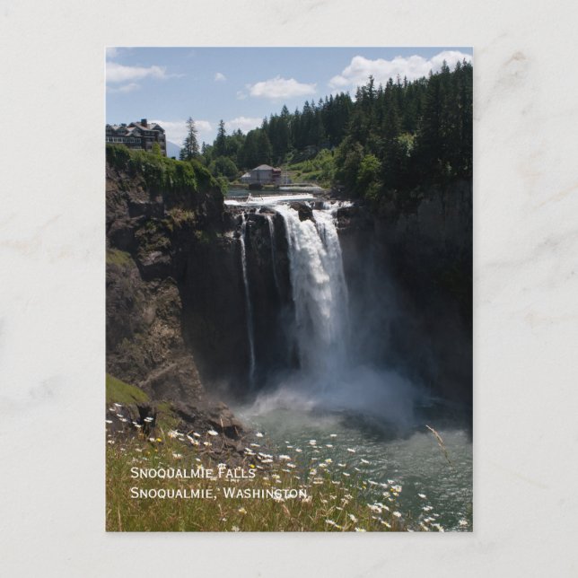 Carte postale de Snoqualmie Falls (Devant)