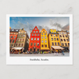 Carte postale de Sockholm