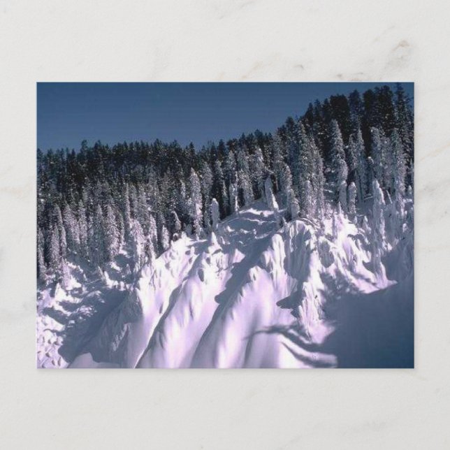 Carte Postale de Sommet de Montagne (Devant)