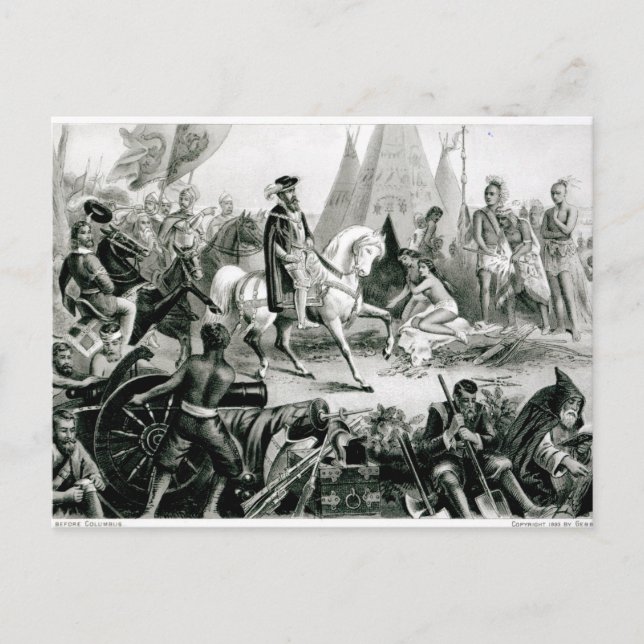 Carte Postale De Soto Découvrir le Mississippi (Devant)