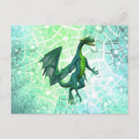 Carte postale de souffle de dragons