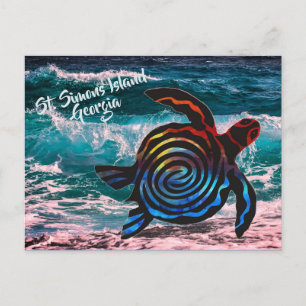 Carte postale de St. Simons Island
