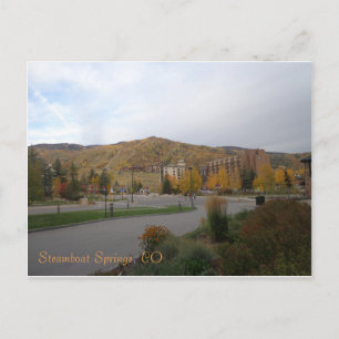Carte postale de Steamboat Springs, Colorado