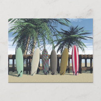 Carte postale de surf