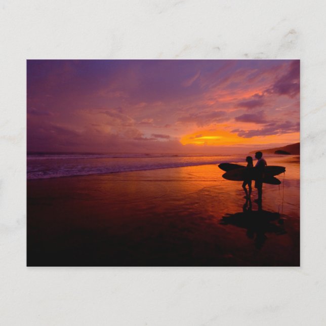 carte postale de surf (Devant)