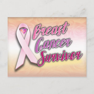 Carte postale de survivante du cancer du sein