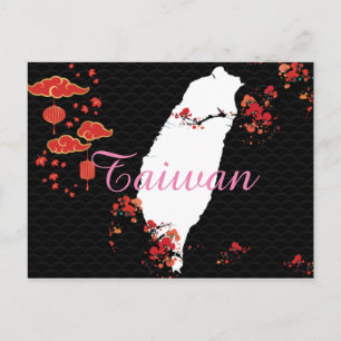 Carte postale de Taiwan