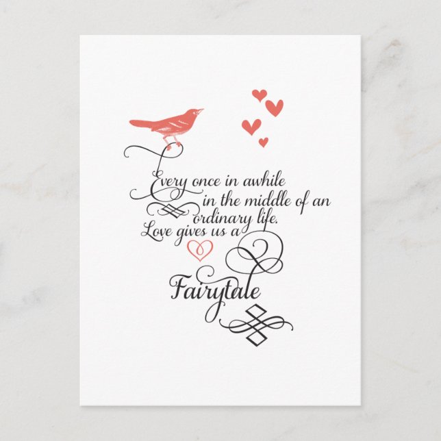 Carte Postale De temps en temps dans une vie ordinaire. (Devant)