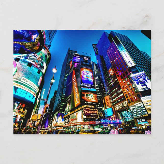 Carte postale de Times Square (Devant)