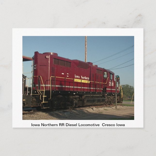 Carte postale de Trains (Devant)