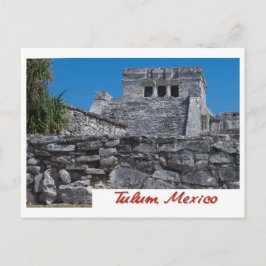 Carte postale de Tulum, Mexique