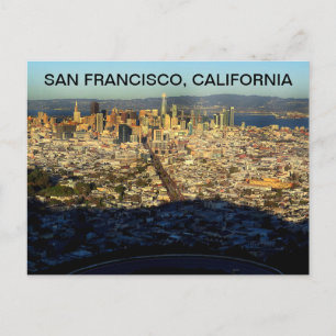 Carte postale de Twin Peaks #1 à San Francisco