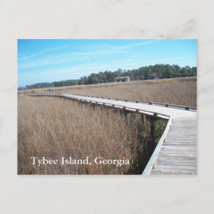 Carte postale de Tybee Island Georgia GA
