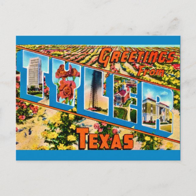 Carte postale de Tyler TX (Devant)
