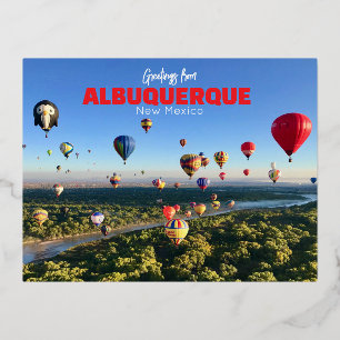 CARTE POSTALE DE VACANCES EN ALUMINIUM 