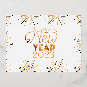Carte Postale De Vacances En Aluminium Bonne année - Bonne année 2023