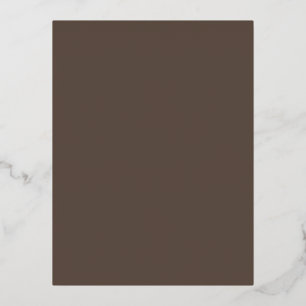 Carte Postale De Vacances En Aluminium Brown #5E4E44, foie
