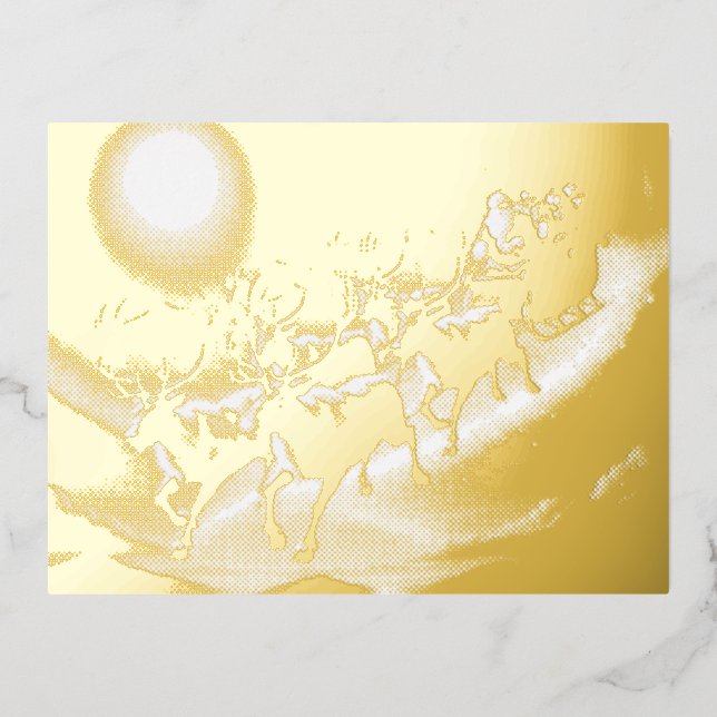 Carte Postale De Vacances En Aluminium Christmas time (Recto)