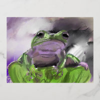 Croquis de grenouille à l'aquarelle, numérique, th