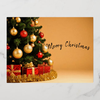 Carte Postale De Vacances En Aluminium Joyeux Noël