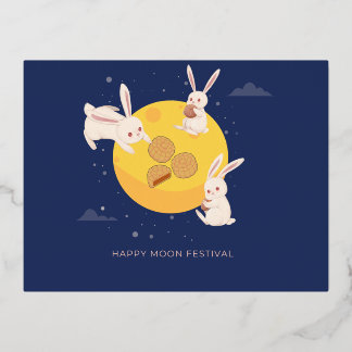 CARTE POSTALE DE VACANCES EN ALUMINIUM MOON FESTIVAL