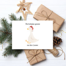Oie de Noël en liberté