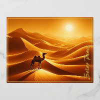 Paysage chameau décor désert soleil sec