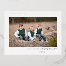 Carte Postale De Vacances En Aluminium Photo de Family