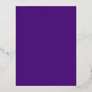 Carte Postale De Vacances En Aluminium Royal Purple #52187E, Grayish Purple