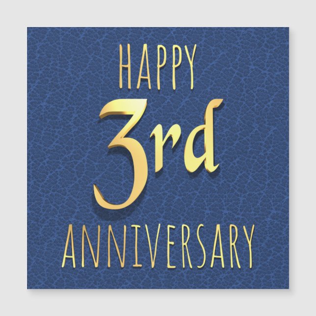 Carte postale de vacances pour le 3e anniversaire (Devant)