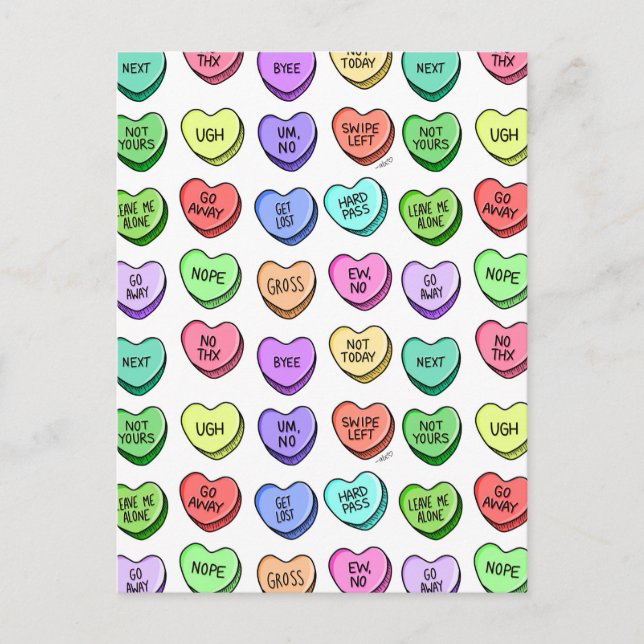 Carte postale de Valentine (Devant)