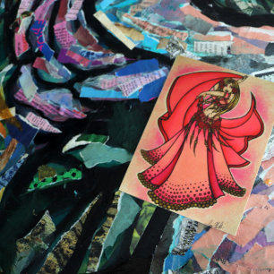 Carte postale de Valentine Belly Dancer
