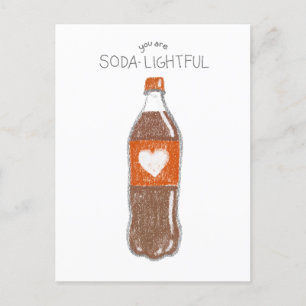 Carte postale de Valentine   Vous êtes SODA LIGHFU