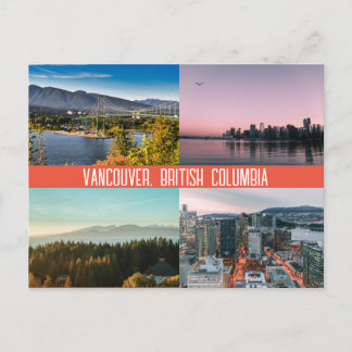 Carte postale de Vancouver (Colombie-Britannique)