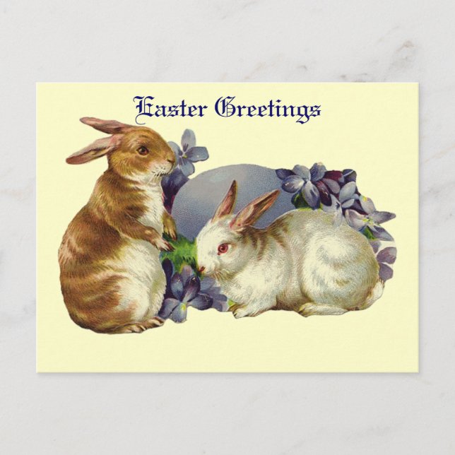 Carte postale de Vintage Easter (Devant)