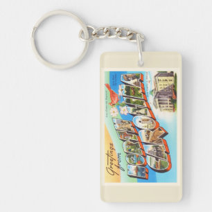 Carte postale de Vintage voyage de l'état #2 OR de