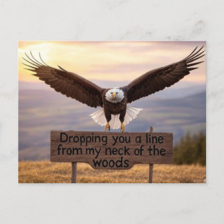 Carte postale de voeux patriotique