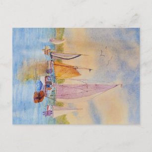 Carte postale de voilier, Carte postale de voilier