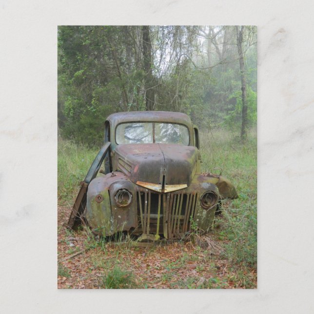 Carte postale de voiture ancienne (Devant)