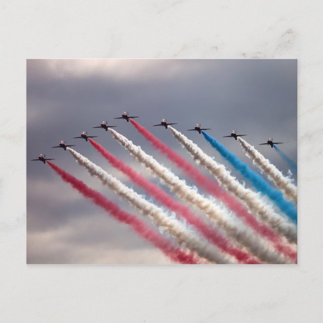 Carte postale de vol patriotique (Devant)