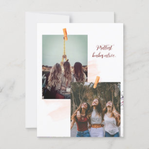 Carte postale de voyage