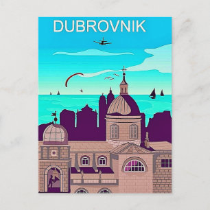 Carte postale de voyage à Dubrovnik