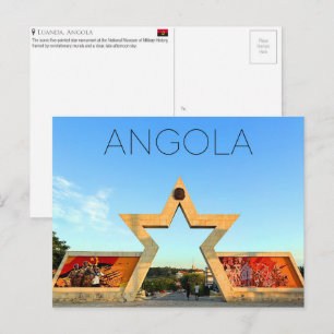 Carte postale de voyage à Luanda, Angola