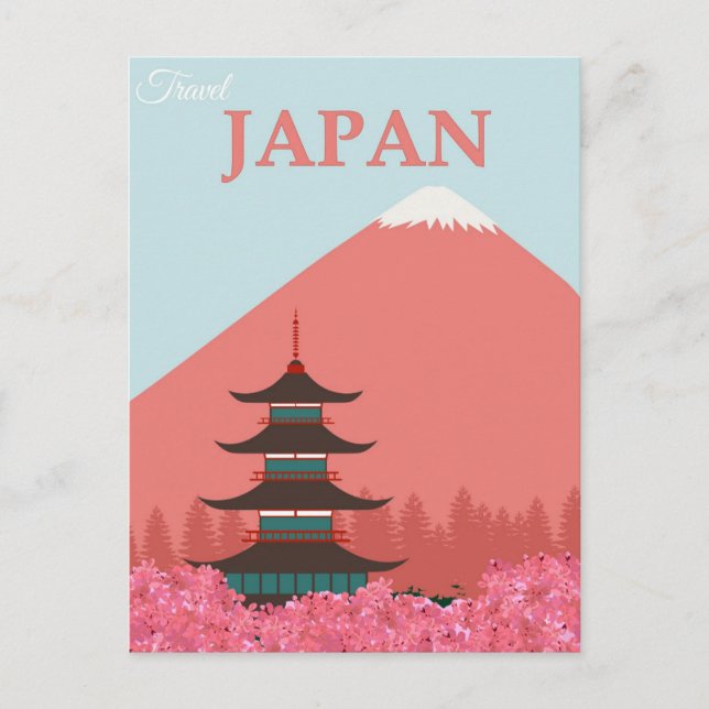 Carte postale de voyage au Japon (Devant)