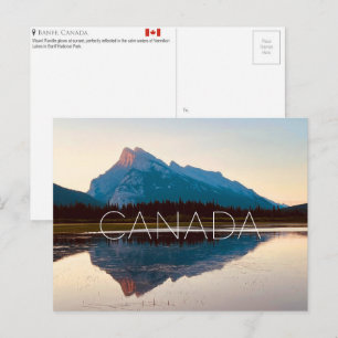 Carte postale de voyage Banff Park, Canada