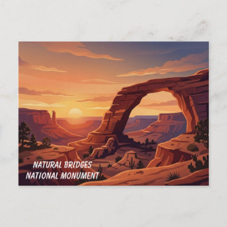 Carte postale de voyage du monument national de Na