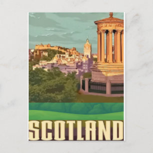 Carte postale de voyage ÉCOSSE